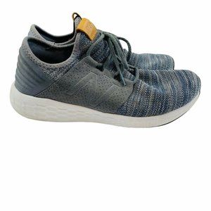 New Balance Mens Athletic Shoes Blue Gray Mesh